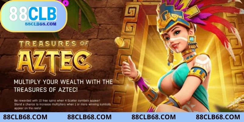 Treasures of Aztec là tựa game nổ hũ 88clb có sức hút mạnh mẽ